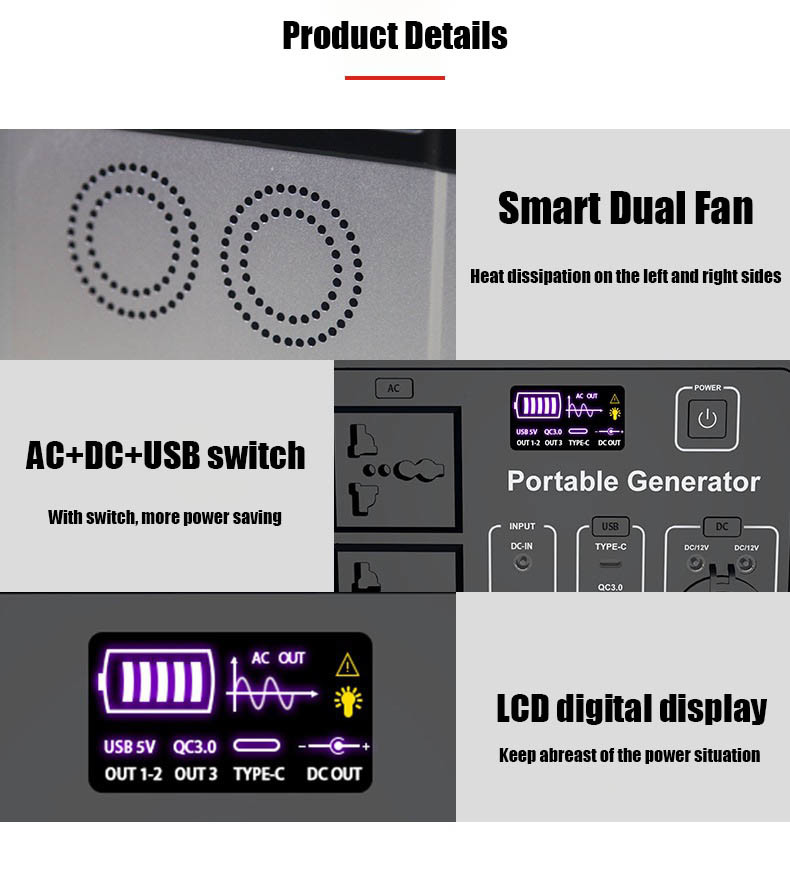 DW-2000B Portable Power Station