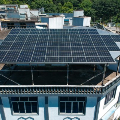 28kW photovoltaic awning power generation project in Cambodia