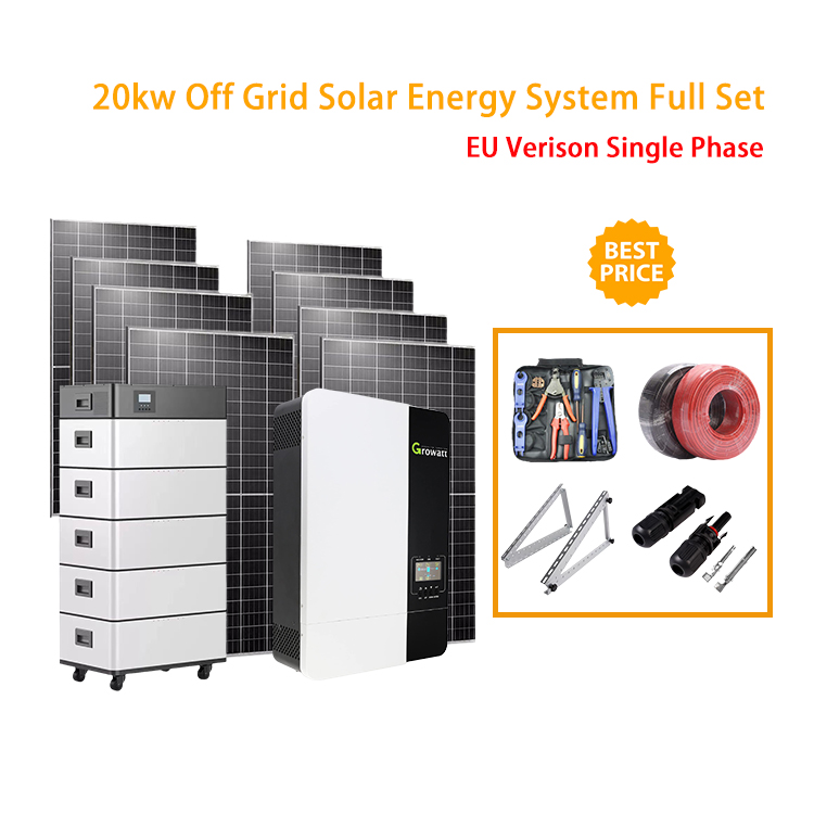 20kw off grid solar energy system