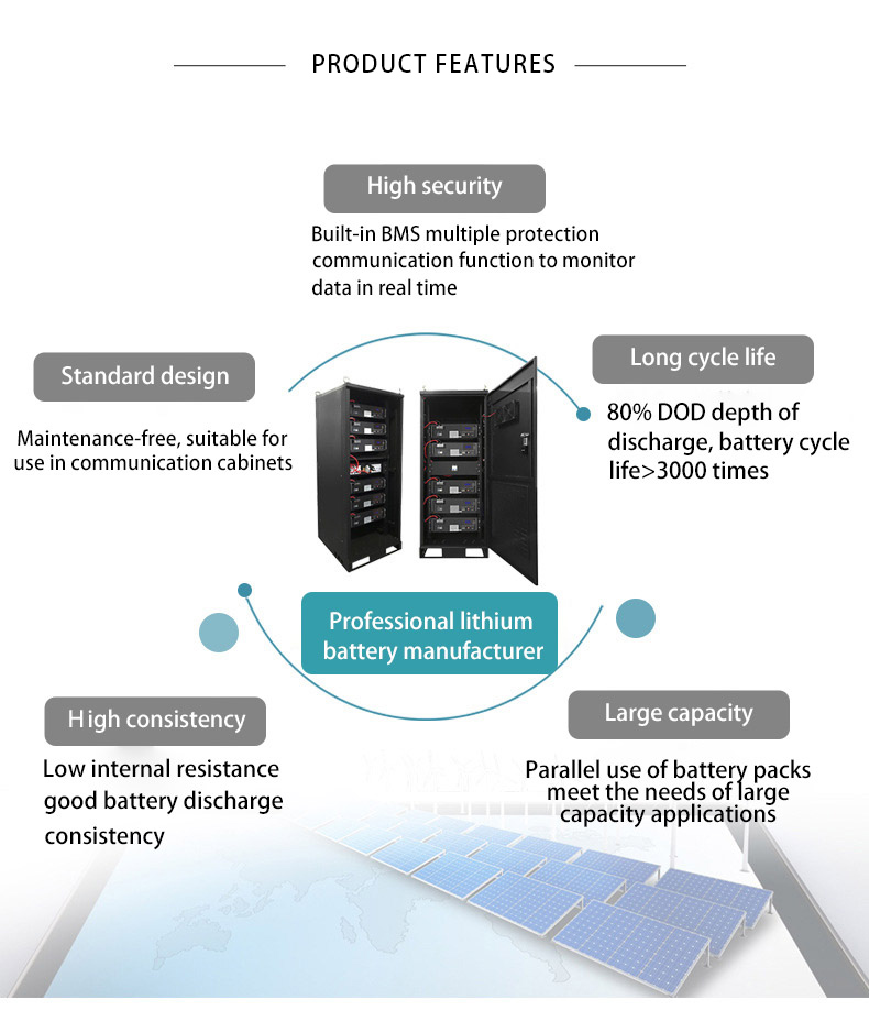 48V 300Ah Rack battery