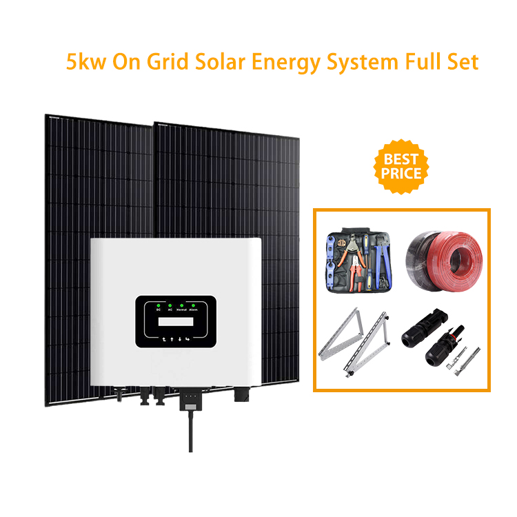 5KW Single Phase Hybrid Solar Energy System