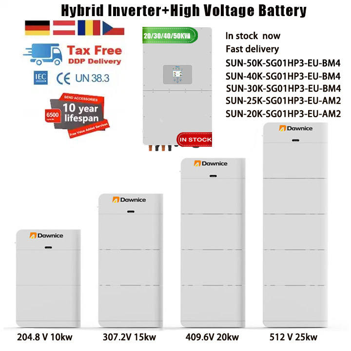 Hybrid inverter+High Voltage Battery