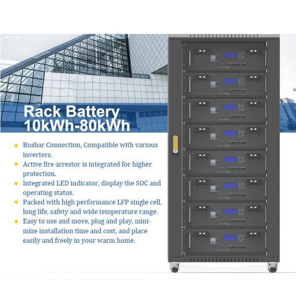 Dawnice 48V 600Ah 30kw Lithium Battery - Rack Mount Type