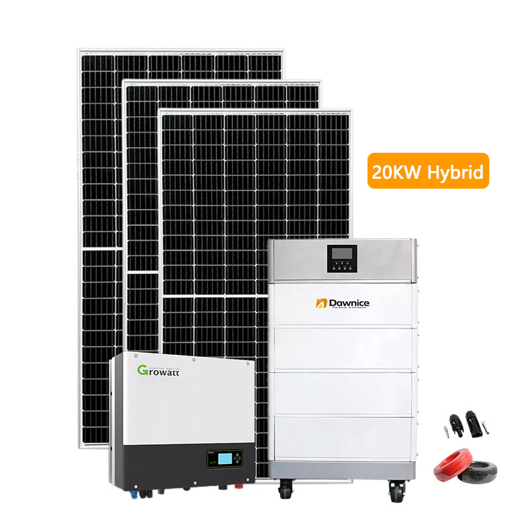 20KW hybrid solar energy system