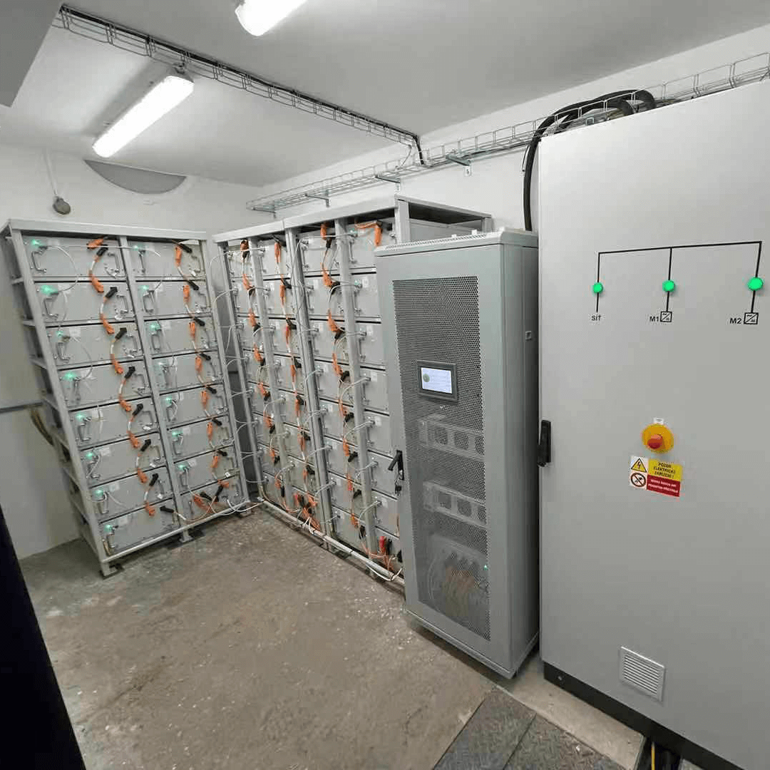 Dawnice 160kwh Lithium Battery Solar Energy System In Czech Republic