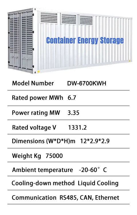 dawnice 6700kwh battery