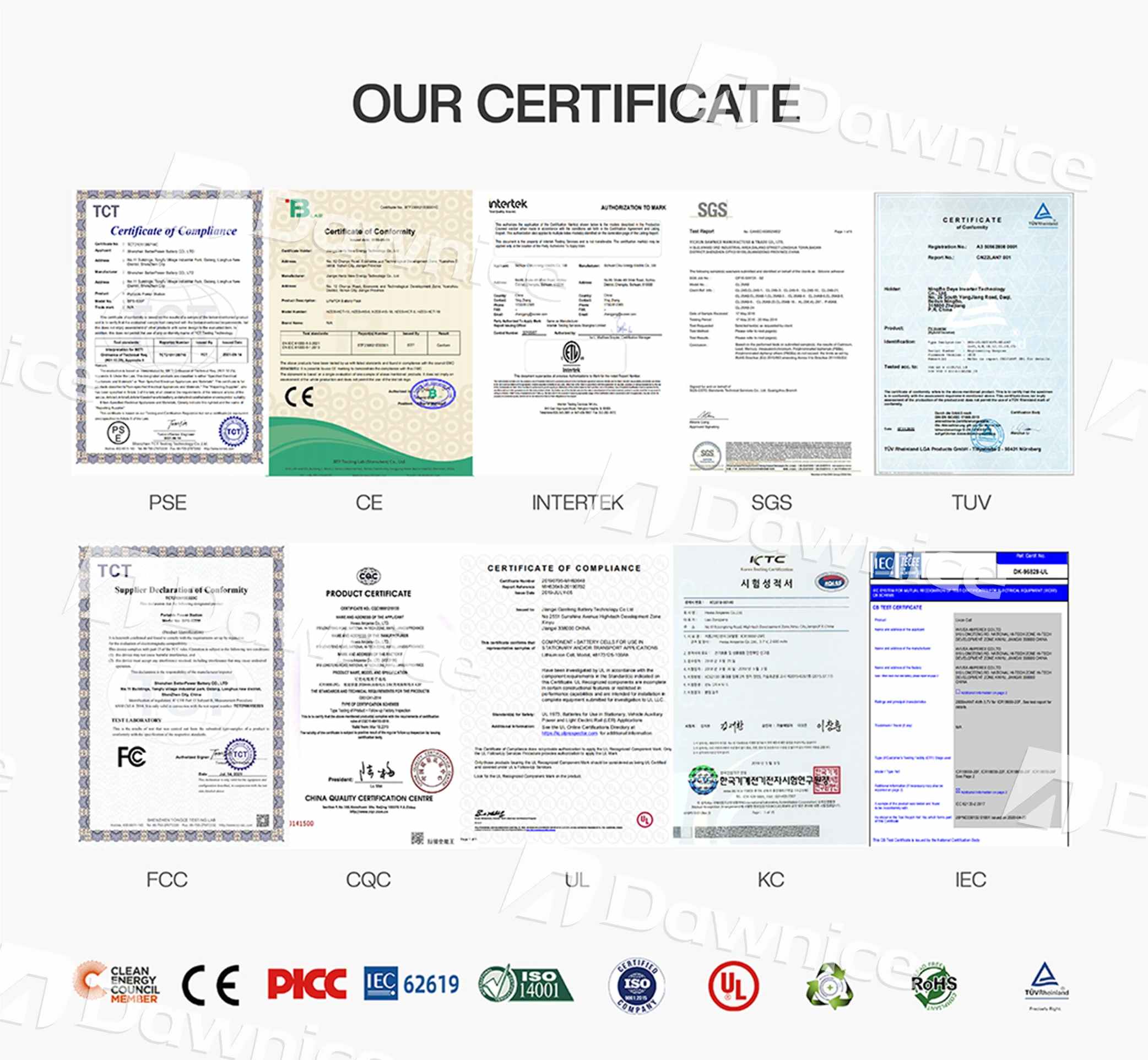 dawnice certificate dawnice certificate