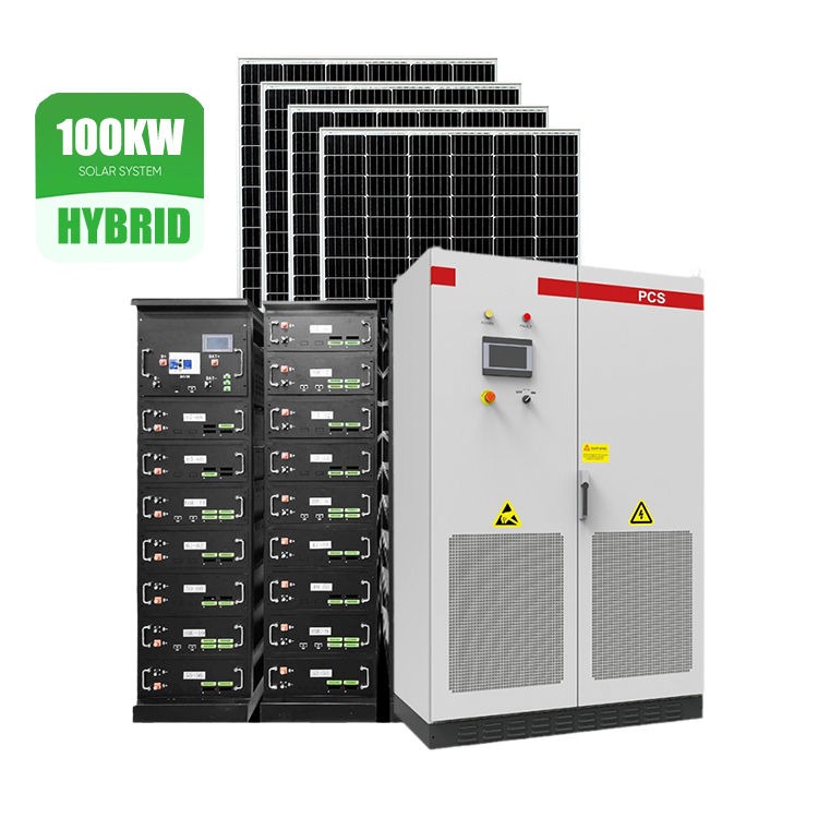 100 kw hybrid solar energy system