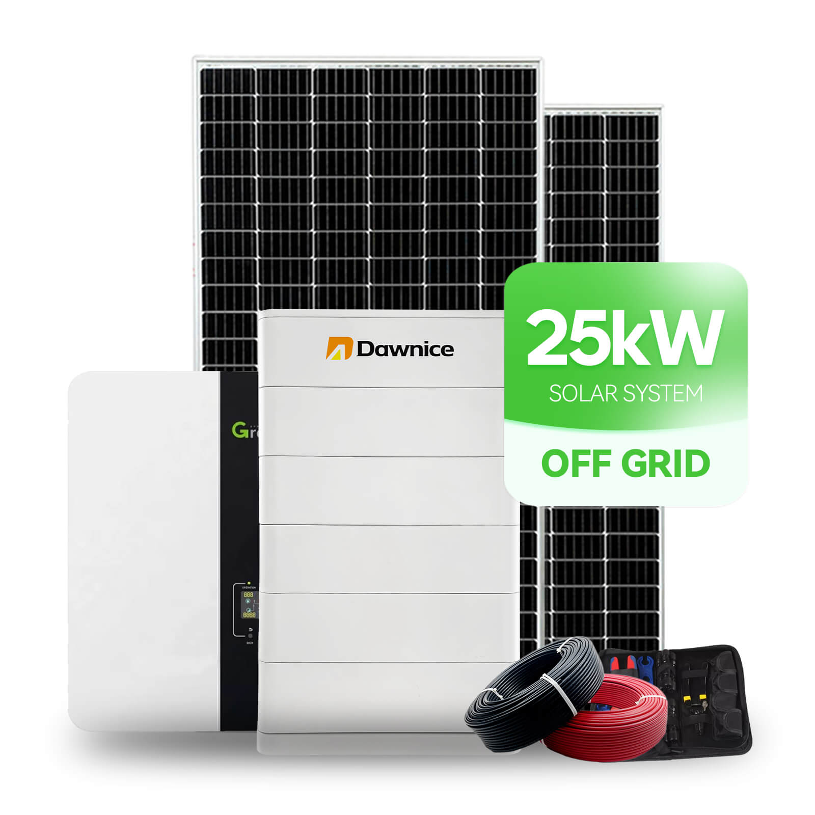 25kw off grid solar system