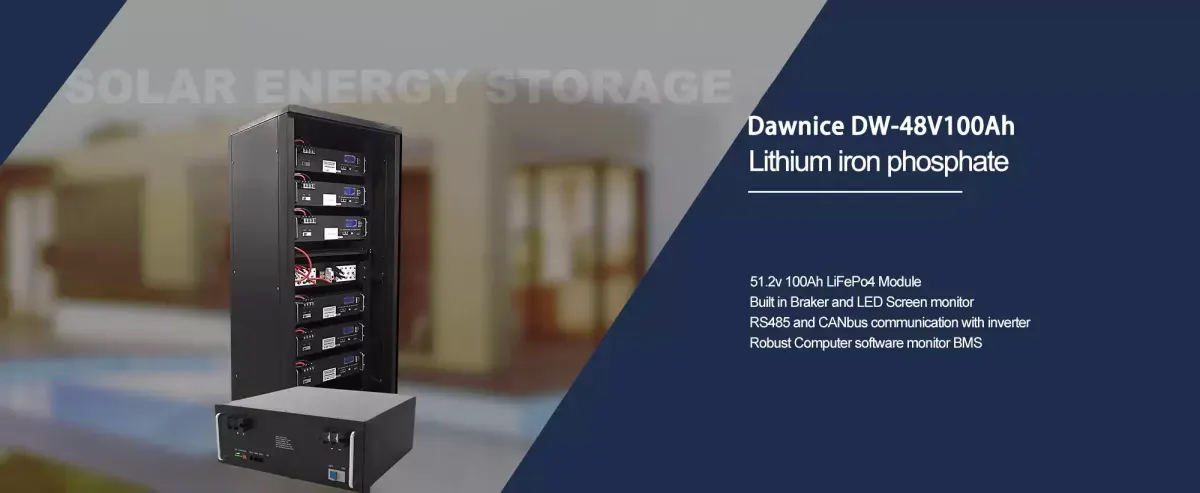 Dawnice 48v 100ah 5kwh battery module