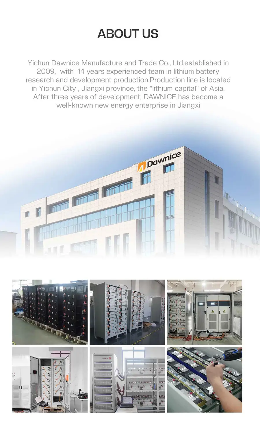 about dawnice factory Dawnice FACTORY