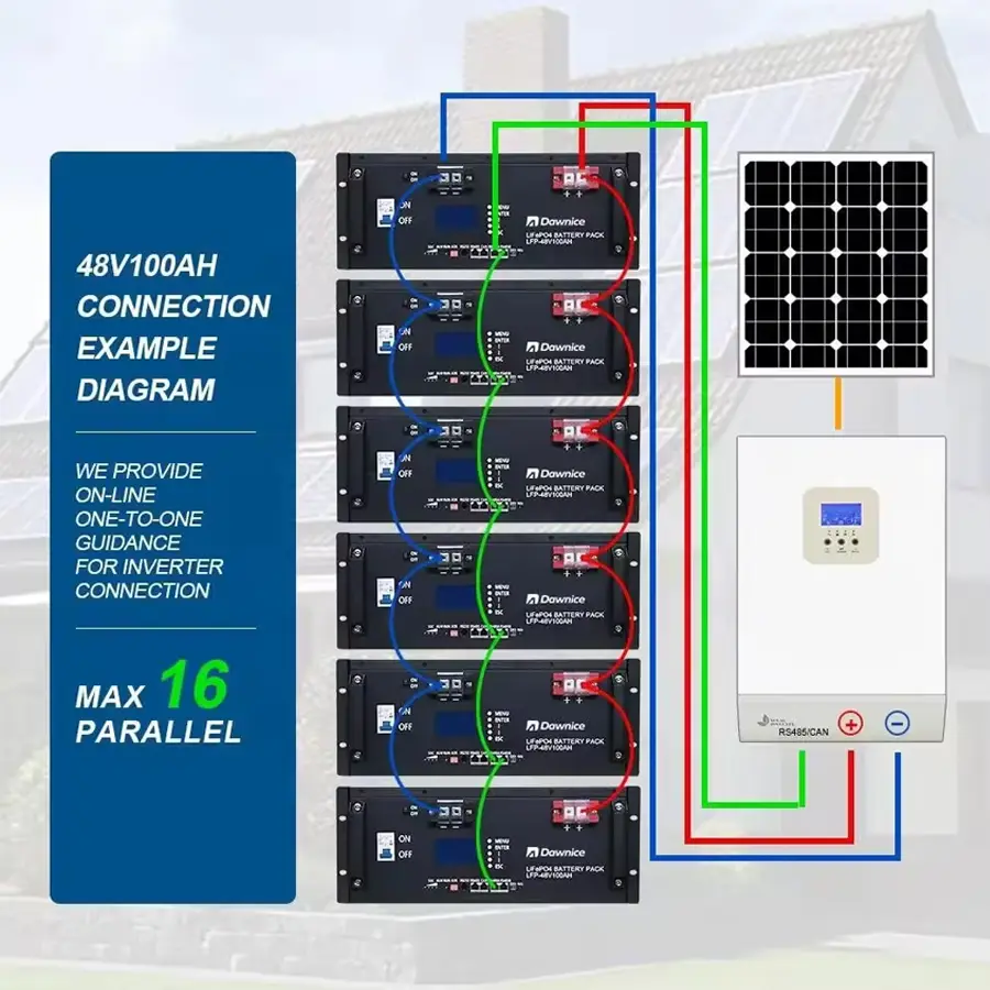 battery connection diagram