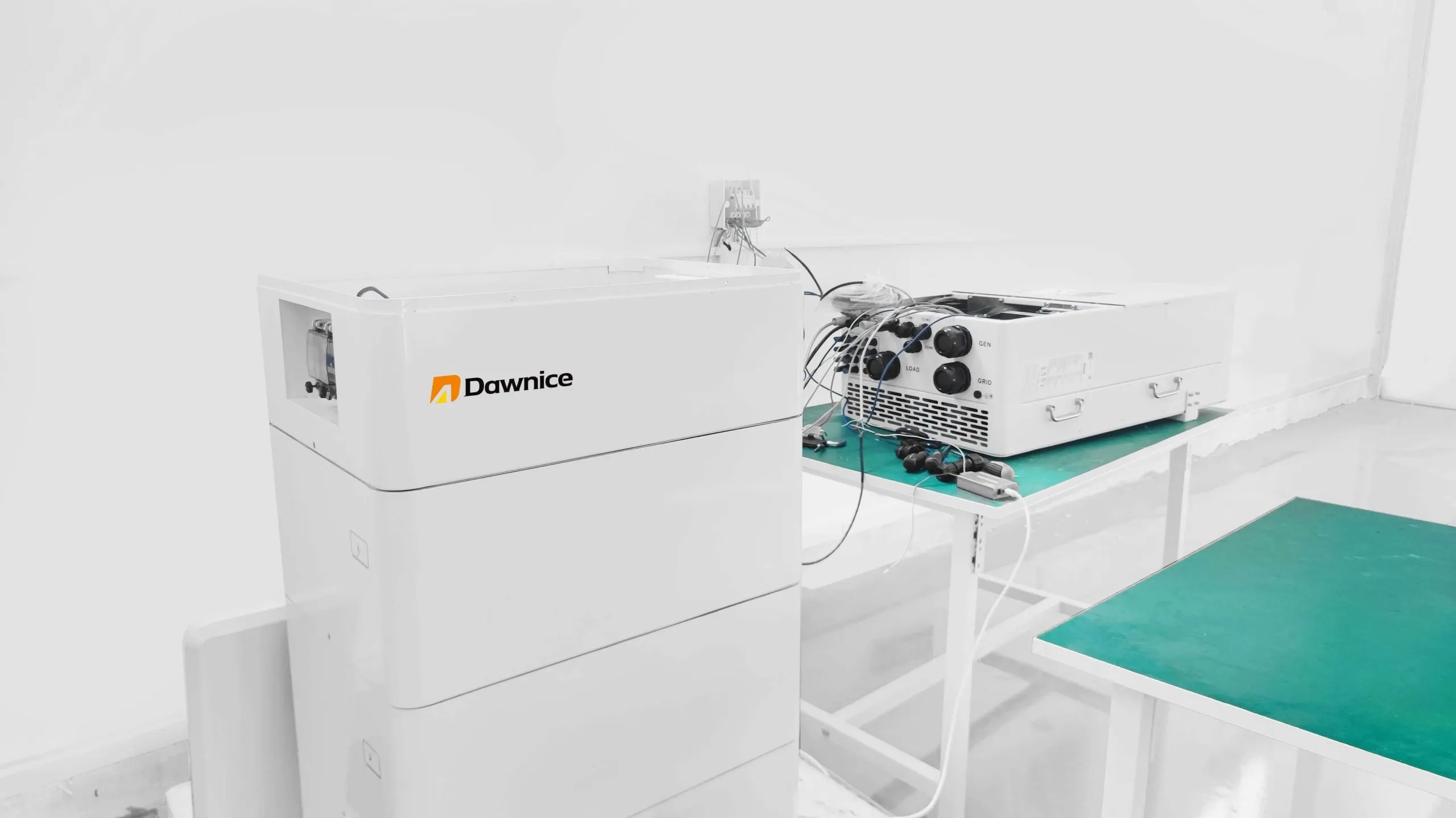 dawnice stacked battery testing