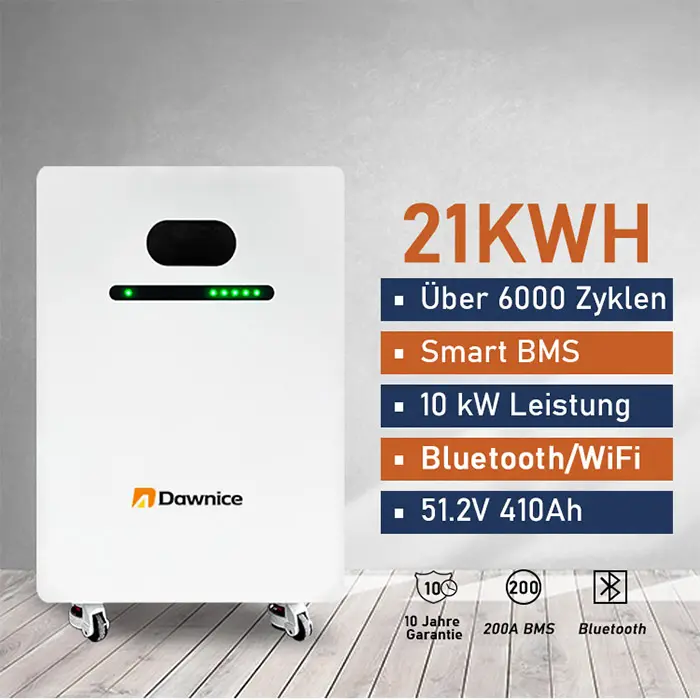 Solarspeicher 20 kWh Eigenschaften