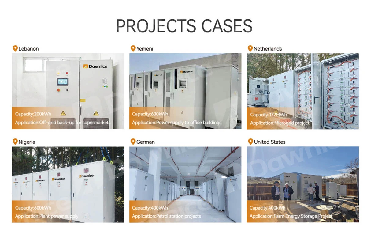 commercial battery install cases Application project