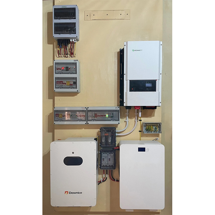 Wall-Mounted Energy Storage System Deployment for Ireland Clients Mali wall-mounted household energy storage battery case