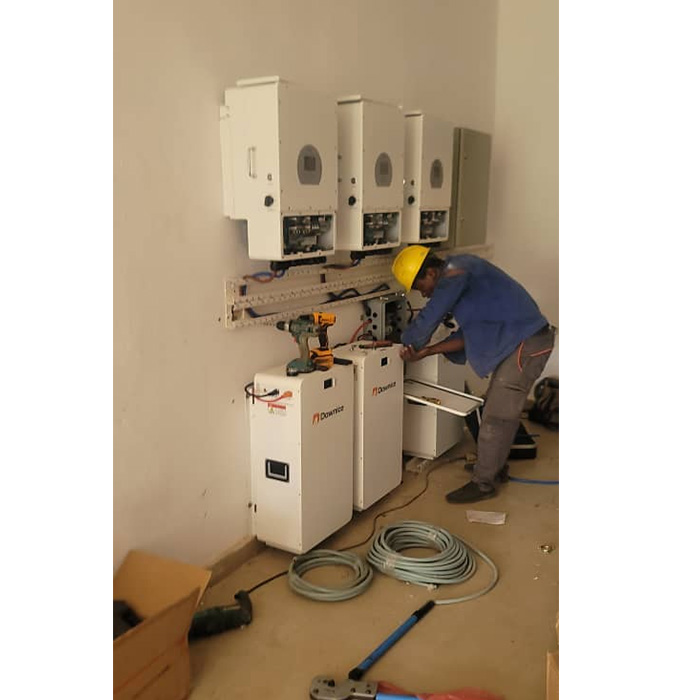 Wall-Mounted Energy Storage System Deployment for Nigeria Clients Mali wall-mounted household energy storage battery case