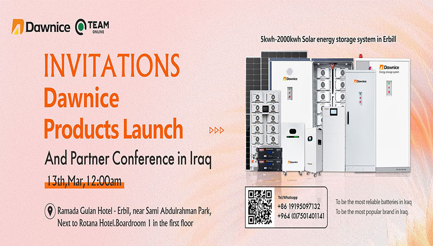 Dawnice Product Launch and Partner Reference in Iraq