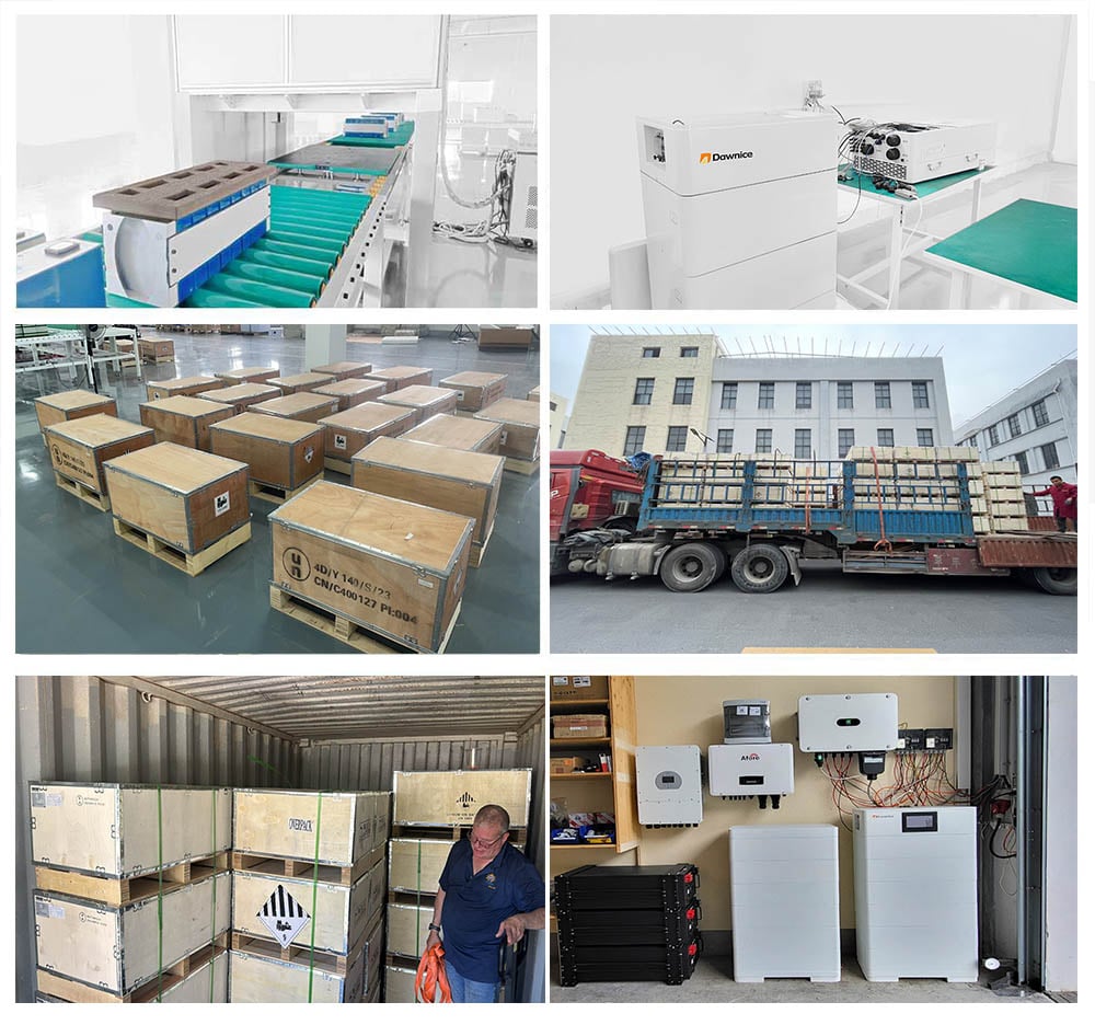 Produce, pack, ship, and install