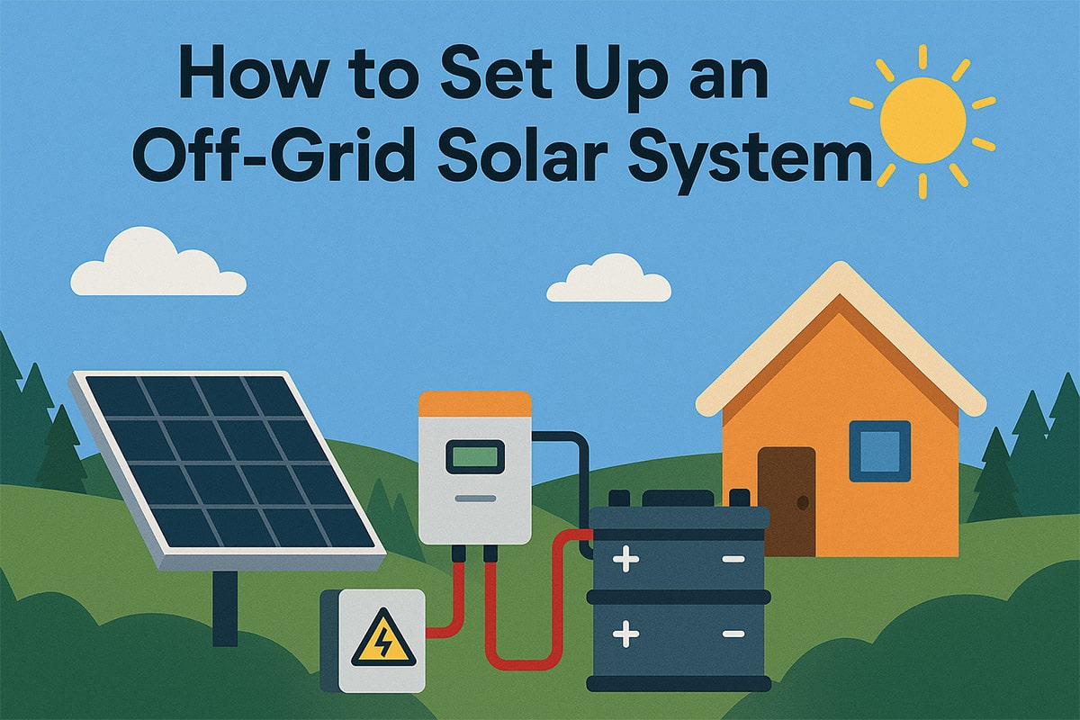 How to Set Up an Off-Grid Solar Power System