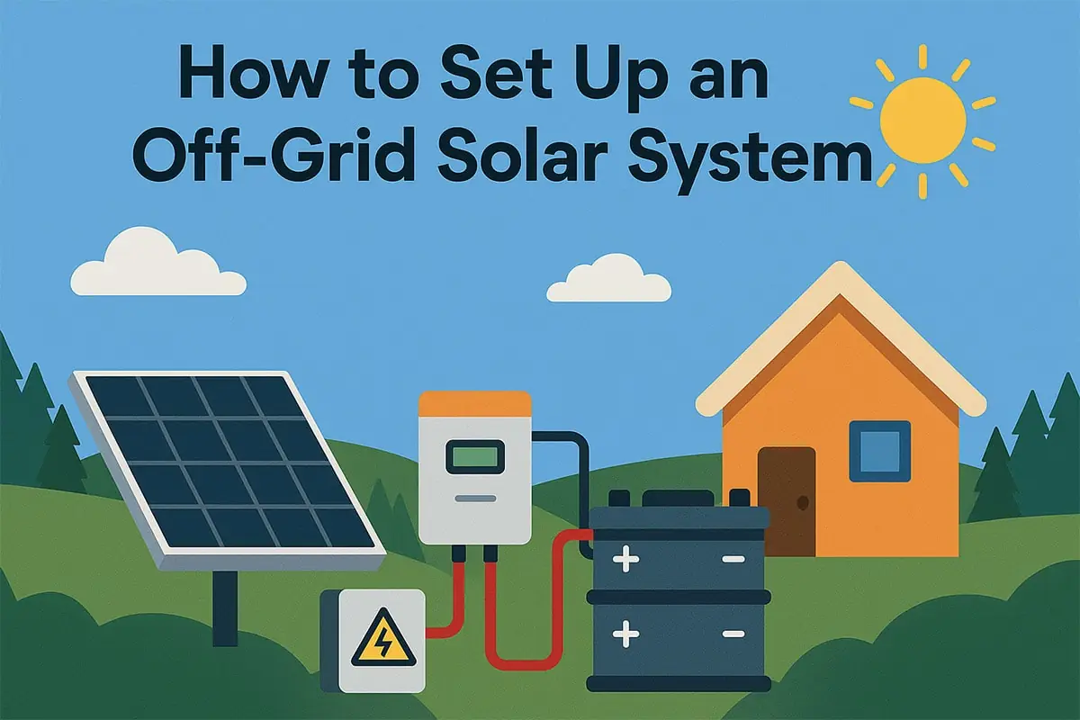 How to Set Up an Off-Grid Solar Power System