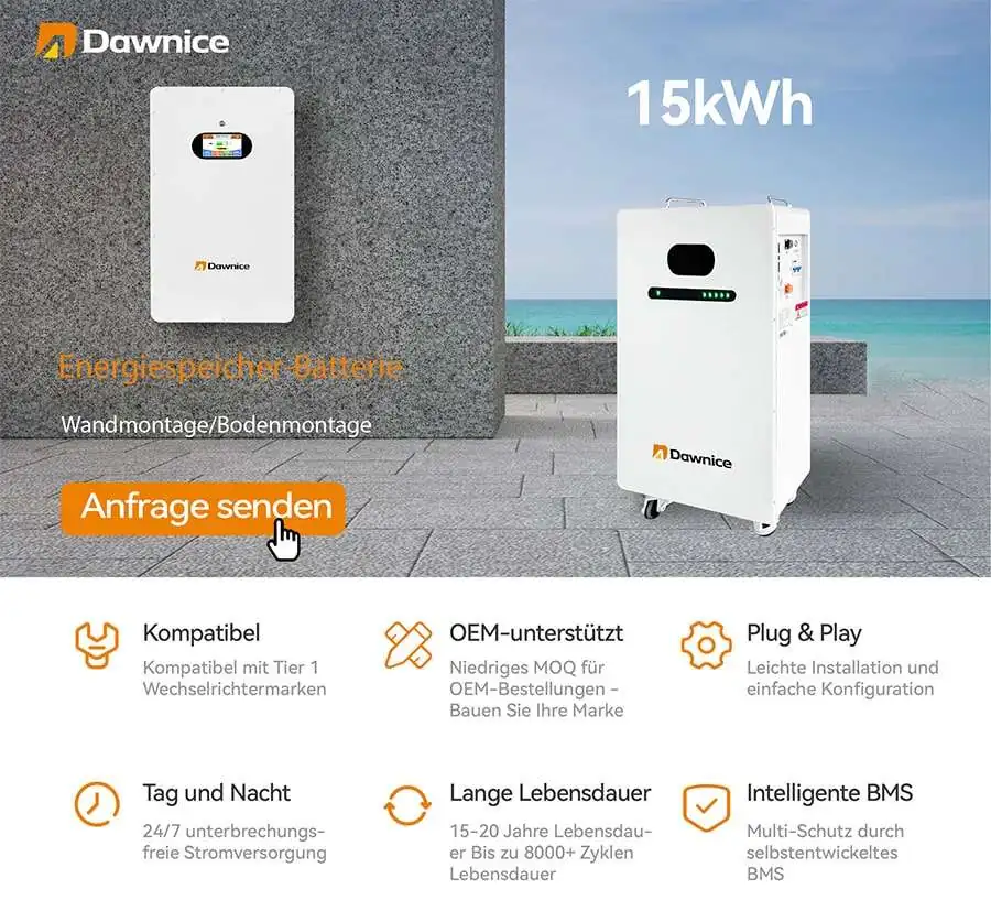 ผลิตภัณฑ์ beschreibung – แบตเตอรี่ด้ามลิเธียม 15kWh