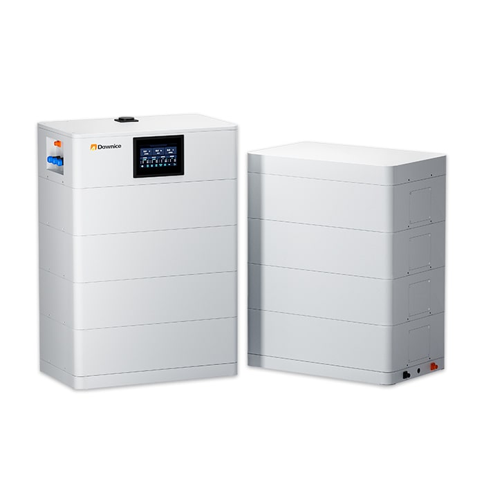 Stacked energy storage battery display