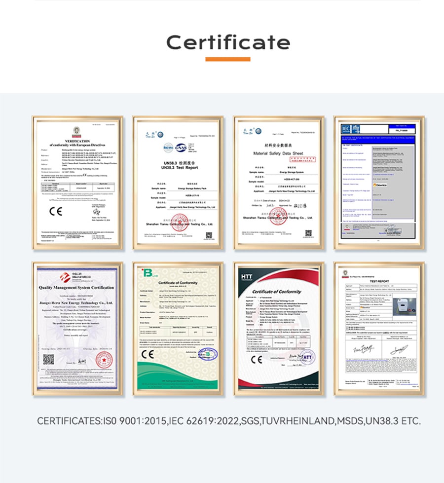 Energy-Storage-Battery-Powerfly-Certification