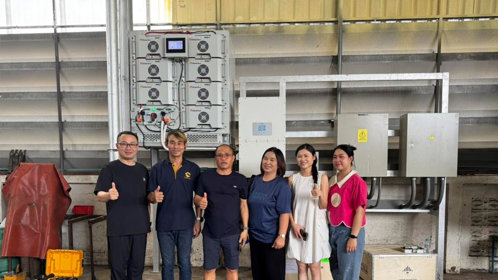 Netherlands Customer 2mwh Industrial And Commercial System Project