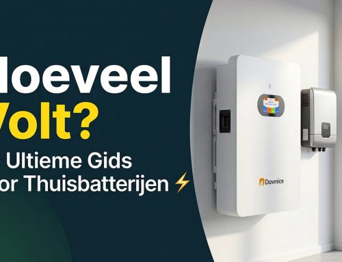 Hoeveel Volt is een Thuisbatterij? De Ultieme Gids voor Opslagsystemen