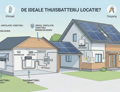 De ideale locatie: Waar kunt u het beste een thuisbatterij plaatsen?