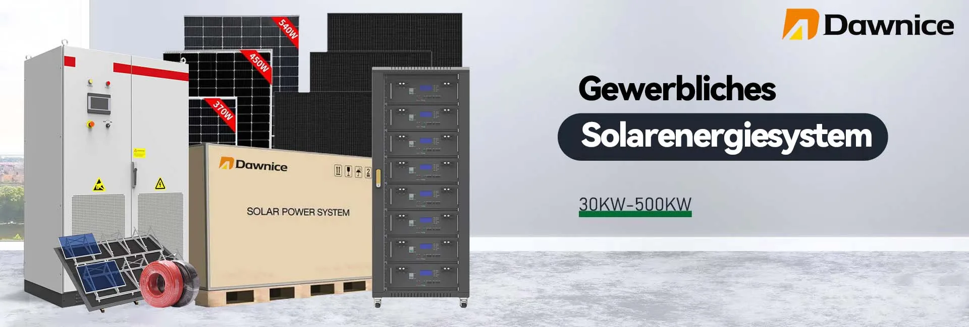 Dawnice-Gewerbliches-Solarenergiesystem