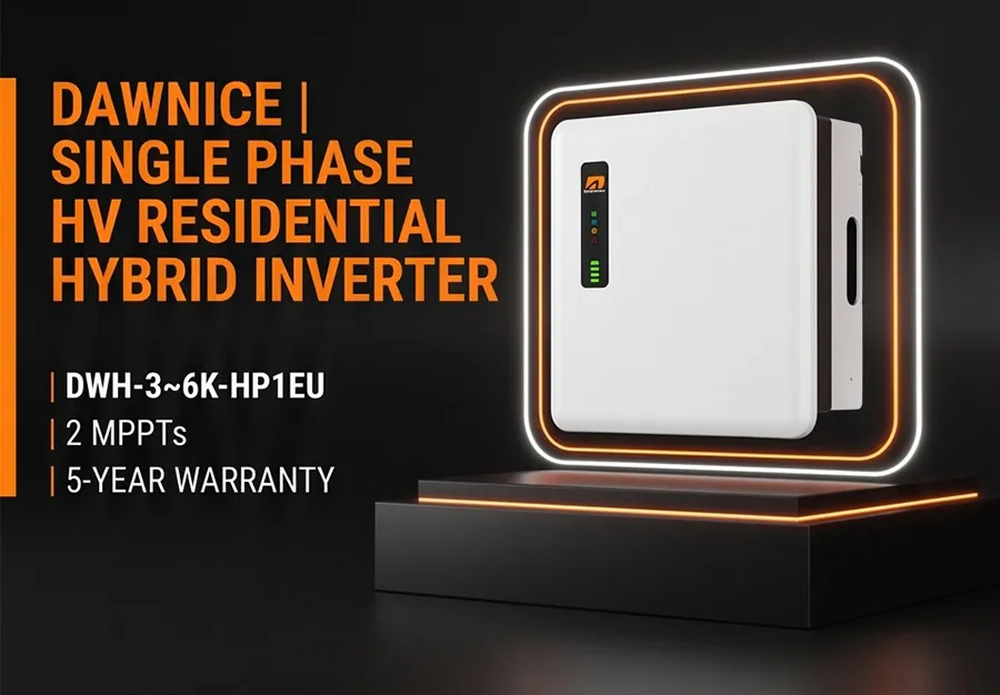 1-DWH-3-6K-HP1EU-Single-Phase-Residential-Hybrid-Inverter