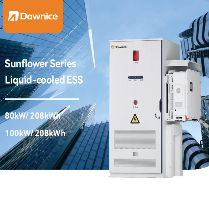 หน้าปกเอกสารข้อมูลผลิตภัณฑ์ Dawnice-Sunflower-Series-Liquid-Cooled-ESS-80-100kW-208kWh-WD-ECF208S