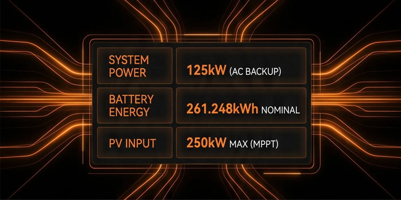 dawnice-125kw-261kwh-ess-core-specifications dawnice-125kw-261kwh-ess-core-specifications