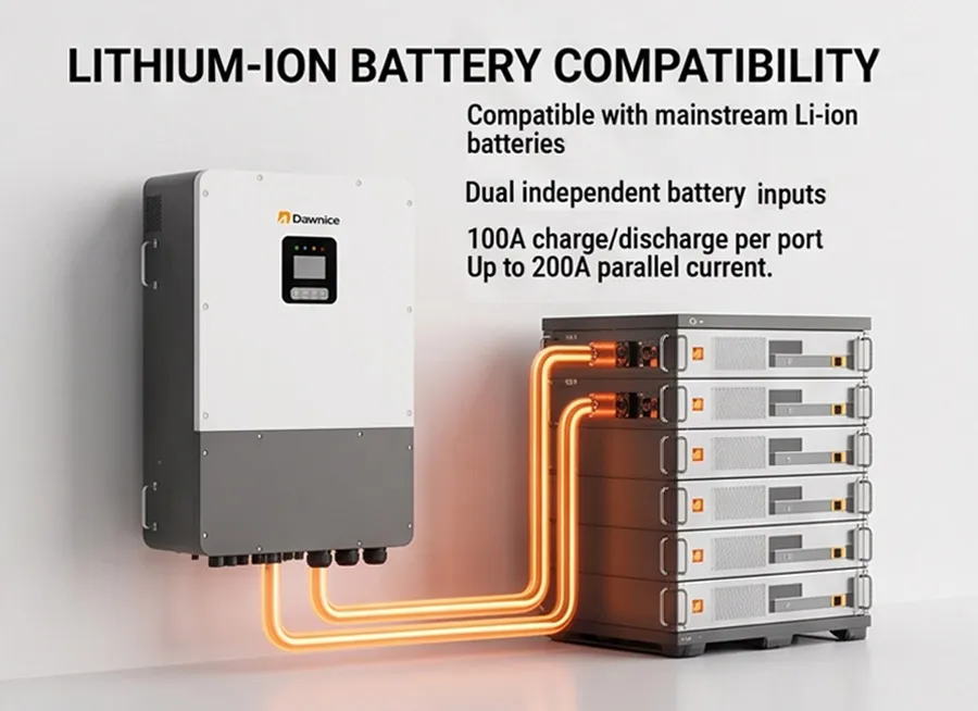 dwh-29-9-60k-hp3eu-s-three-phase-hybrid-inverter-lithium-battery-compatibility