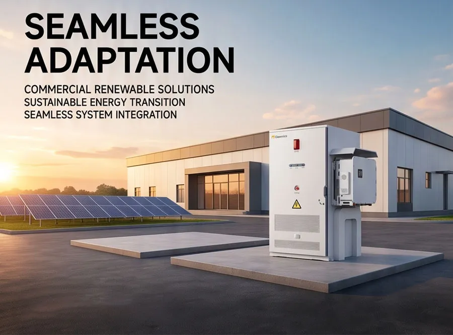 สำหรับการใช้งานกลางแจ้ง - 80kw-100kw-208kwh - ระบายความร้อนด้วยของเหลว - ESS WD ECF208S
