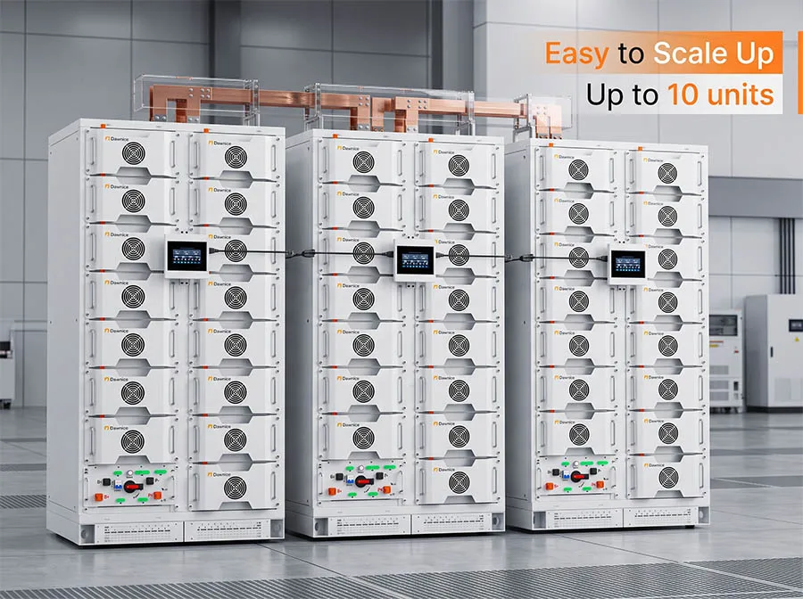 EnterFlex-2.0-BS09-Rack-Mounted-Battery-10-Units-Parallel-Scalability EnterFlex-2.0-BS09-Rack-Mounted-Battery-10-Units-Parallel-Scalability