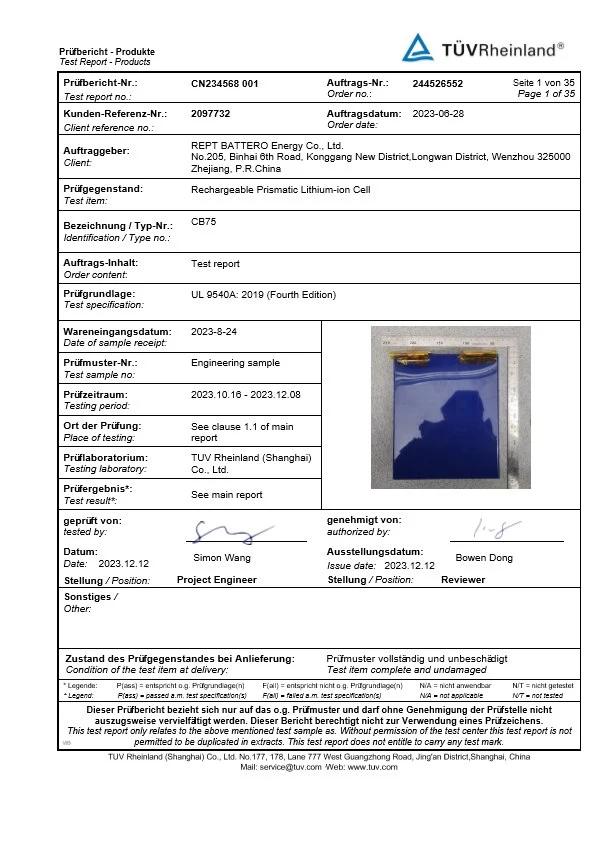 UL-9540A-Test-Report-REPT-314Ah UL-9540A-Test-Report-REPT-314Ah